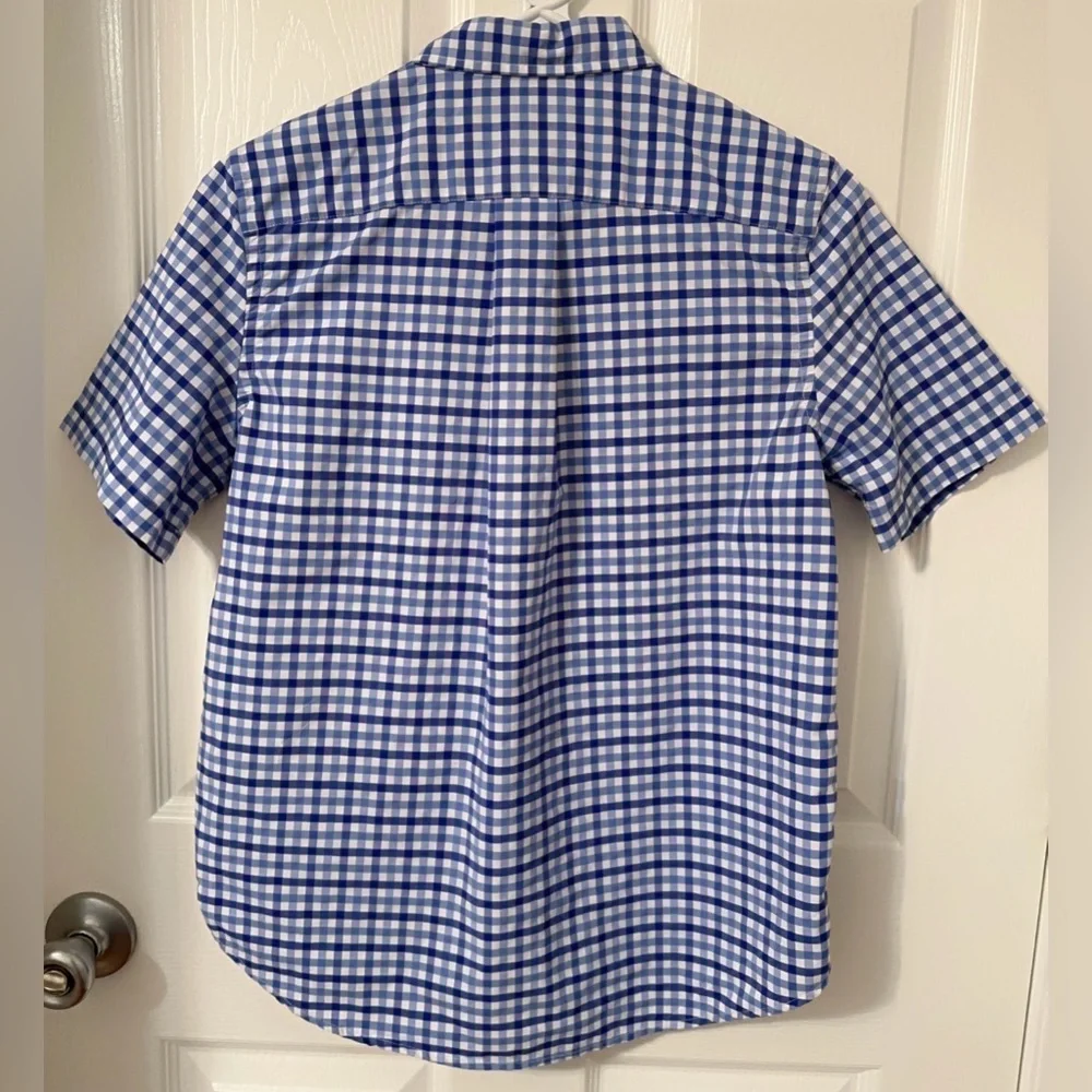 Ralph Lauren Blue and White  Big Boys Shirt